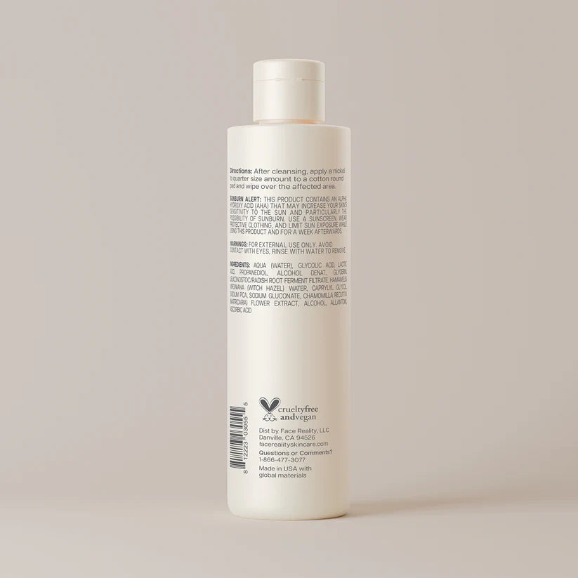 Face Reality Glycolic Lactic Toner