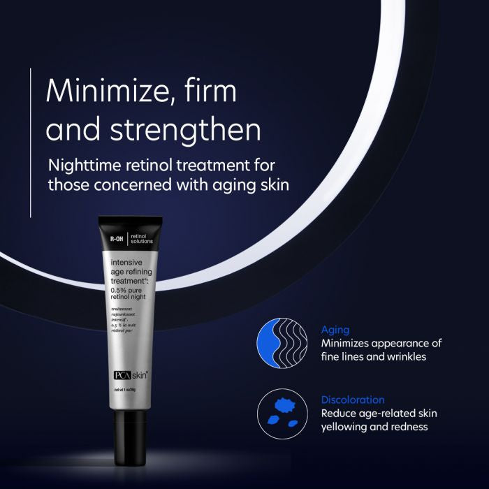 PCA Skin Intensive Age Refining Treatment®: 0.5% pure retinol